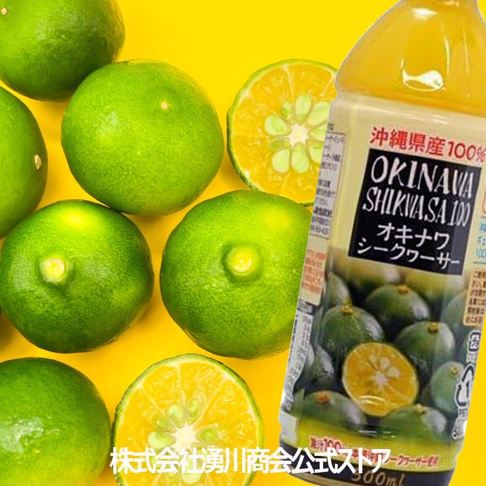 Amazon.co.jp: オキハム オキナワシークヮーサージュース100 PET