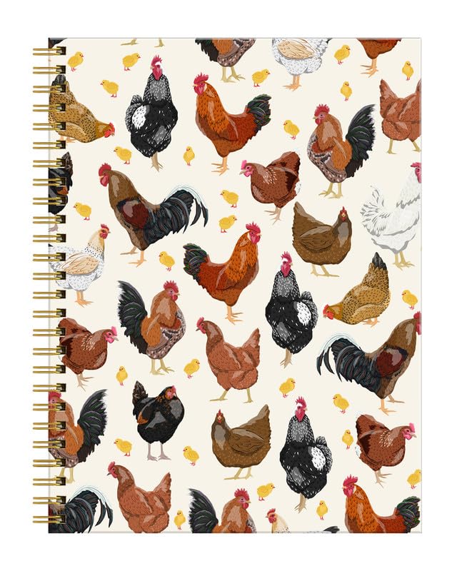 FVBAO Spiral Journal Notebook for Women,A5 College Ruled Notebooks 6"x 8.4", 120 Pages (60 Sheets) Lined Journal with Premium Thick Paper,Perfect for