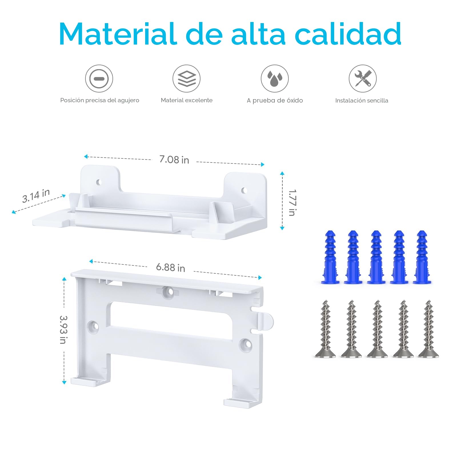 XLTTYWL Starlink V3 Mount, Gen 3 Router Wall Mount con Kit de Montaje de Fuente de Alimentación para Starlink Standard 4/4X/Gen 3/Enterprise HP Standard Router,UTR-32