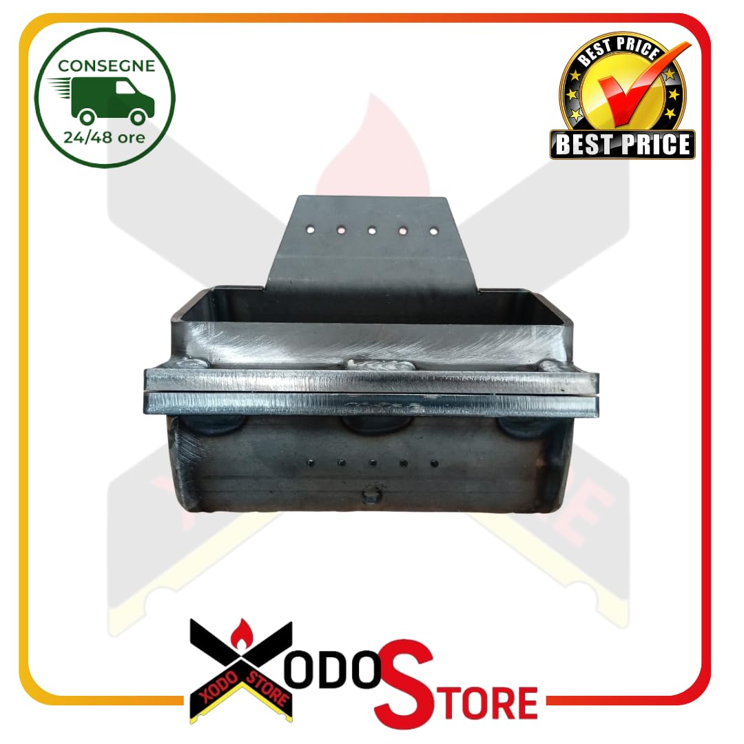 Braciere Completo in Acciaio Inox per Stufa MCZ - Cod. Compatibile 4130870 | Crogiolo | Per Modelli Athos HYDRO 14 kW, Athos Power HYDRO 24 kW, Nova HYDRO, Polar HYDRO