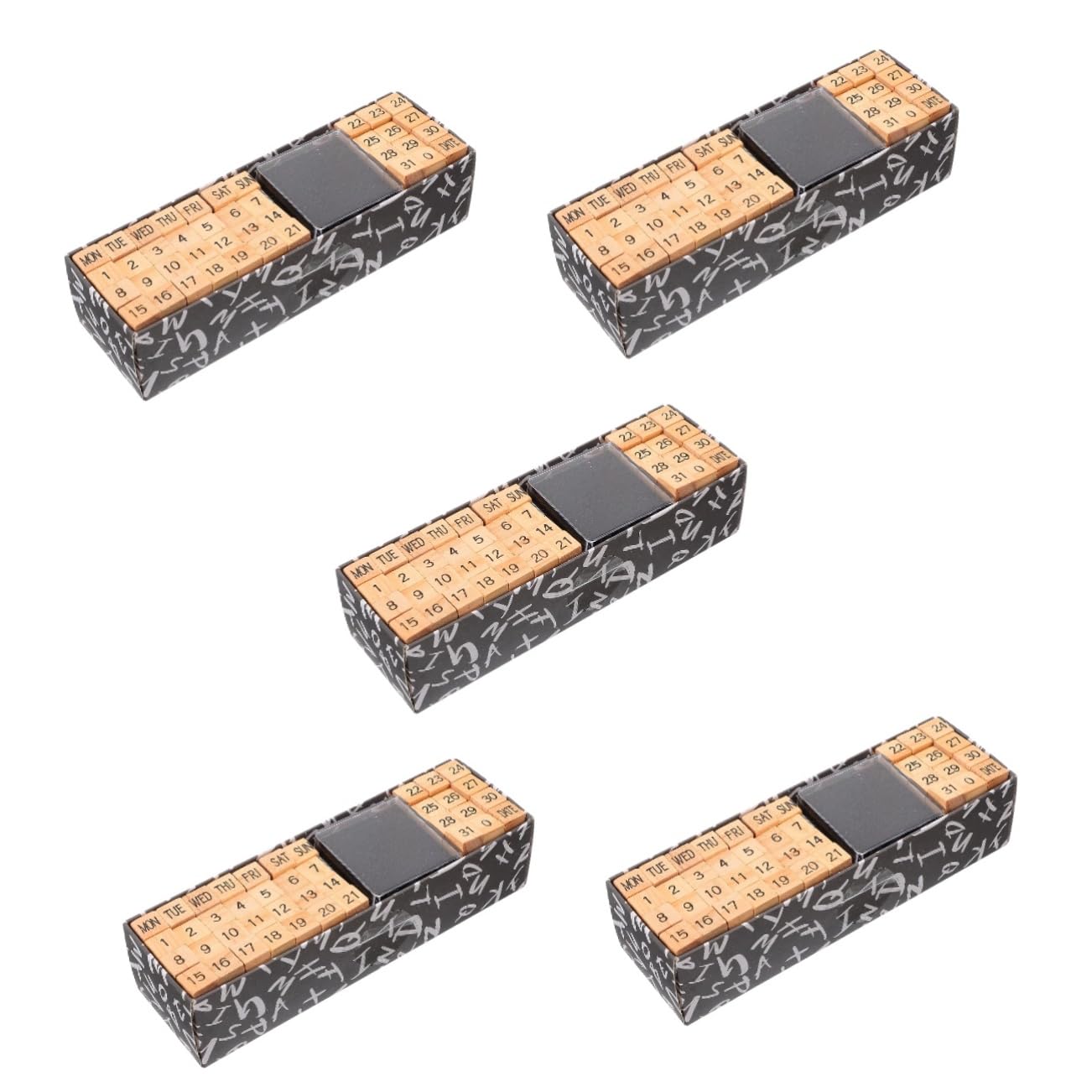 SEWACC 5ensembles Vintage Pour Kit De Décoratifs Avec Chiffres De Semaine Pour Scrapbooking Et Journalisation Pour Personnaliser Vos