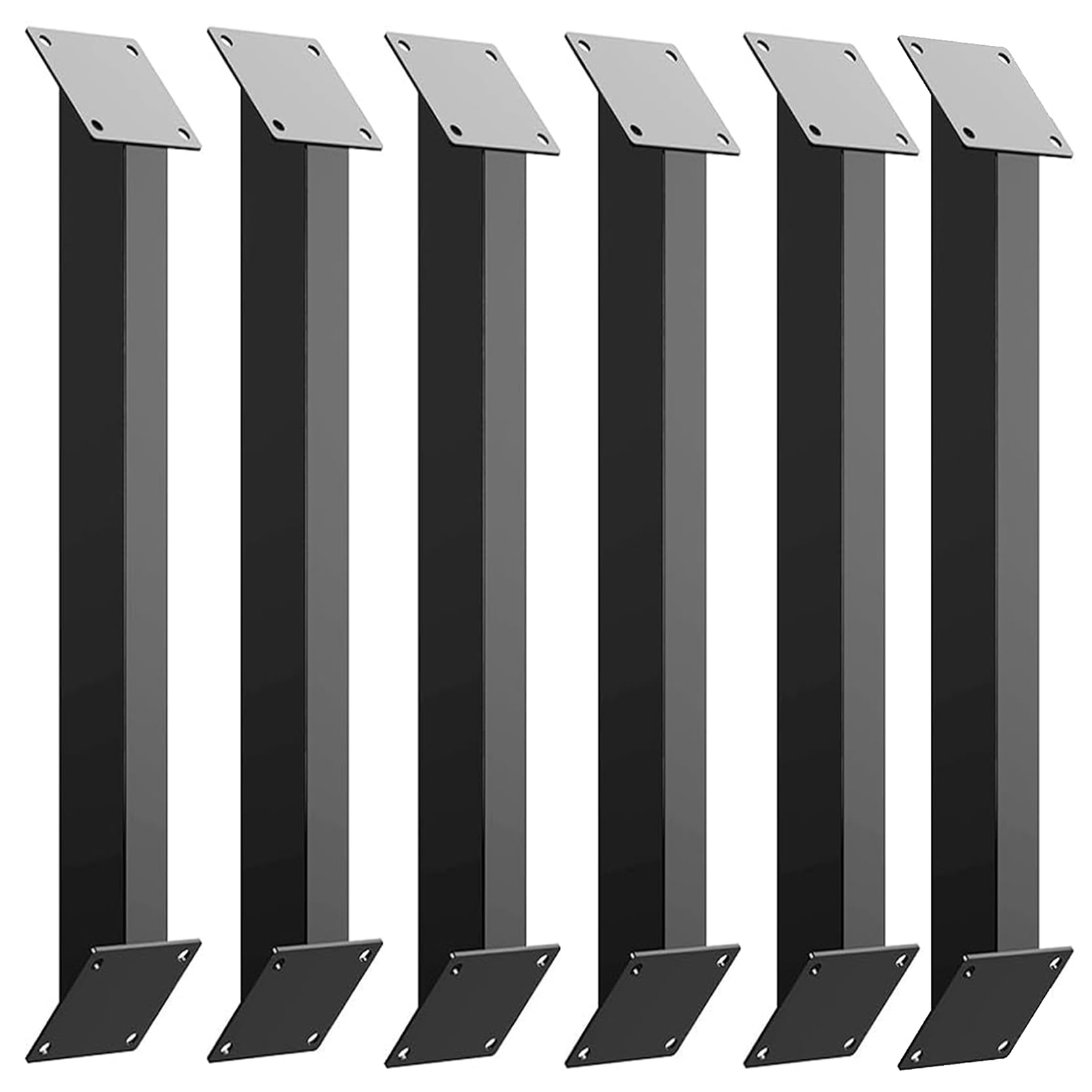 GOUZIBHD Roof Riser Beam Bracket, for Tree Houses Gazebos Porch Patios Wooden Structures Support, Metal 45 Degree Pergola Bracket 45 Degree Angle Support Brackets(Size:6 Pack)