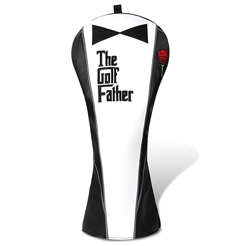 The Golf Father Golf Club Covers, Driver Fairway Hybrid Headcover,