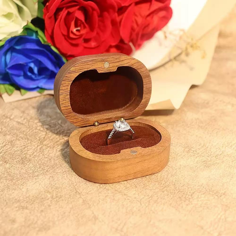 Anillos Mujer Plata Ajustables,Anillos De Compromiso Con Halo De Corte Ovalado para Mujer, Aguamarina Genuina Natural, Banda Infinita, Alianza De Boda Ajustable para Ella Con Caja De Madera