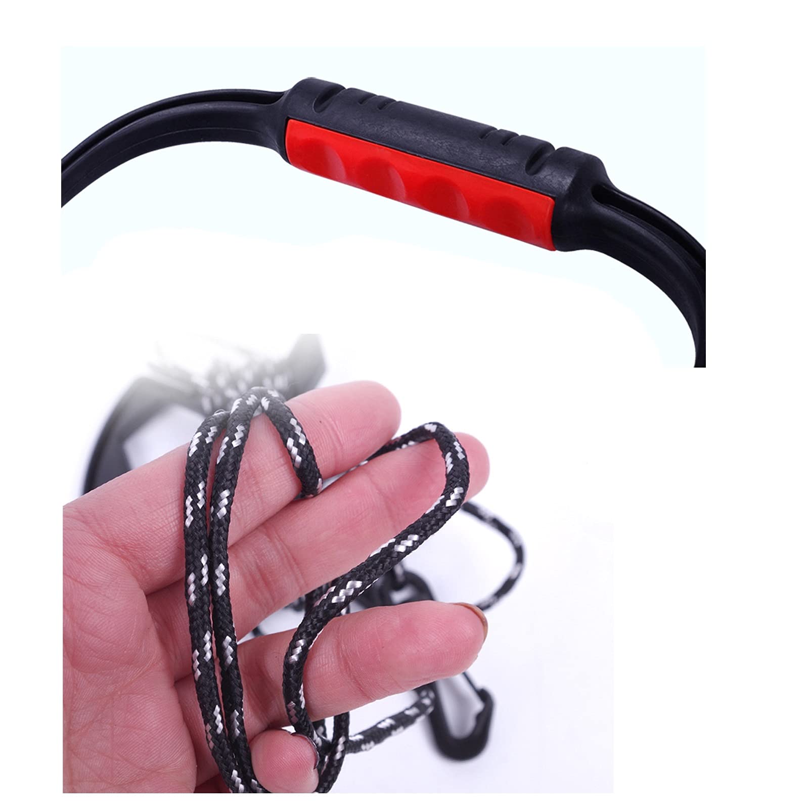 Barile di Viaggio Multifunzionale Pieghevole, Secchio da Pesca Secchio for Esche da Pesca Secchio Portatile Pieghevole con Corda Secchio da Pesca Ispessito(Schwarz)