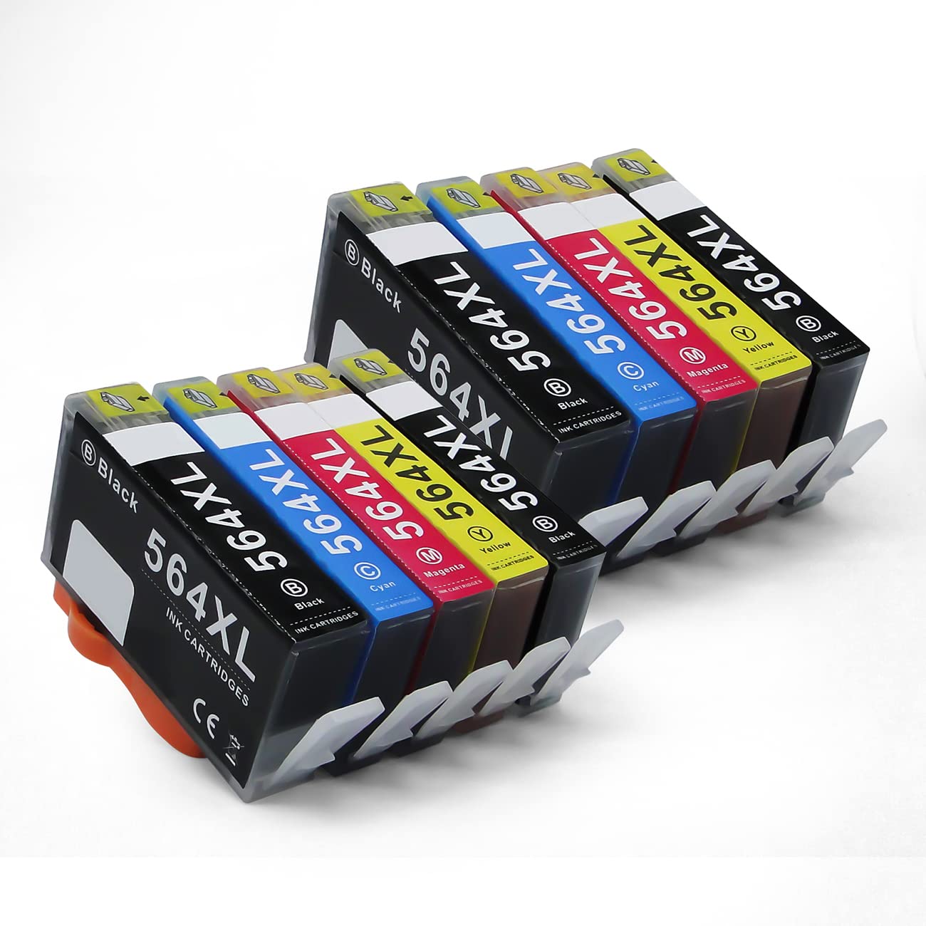 10-Pack HP 564 Compatible Ink Cartridges - High Yield For Photosmart & Officejet Printers