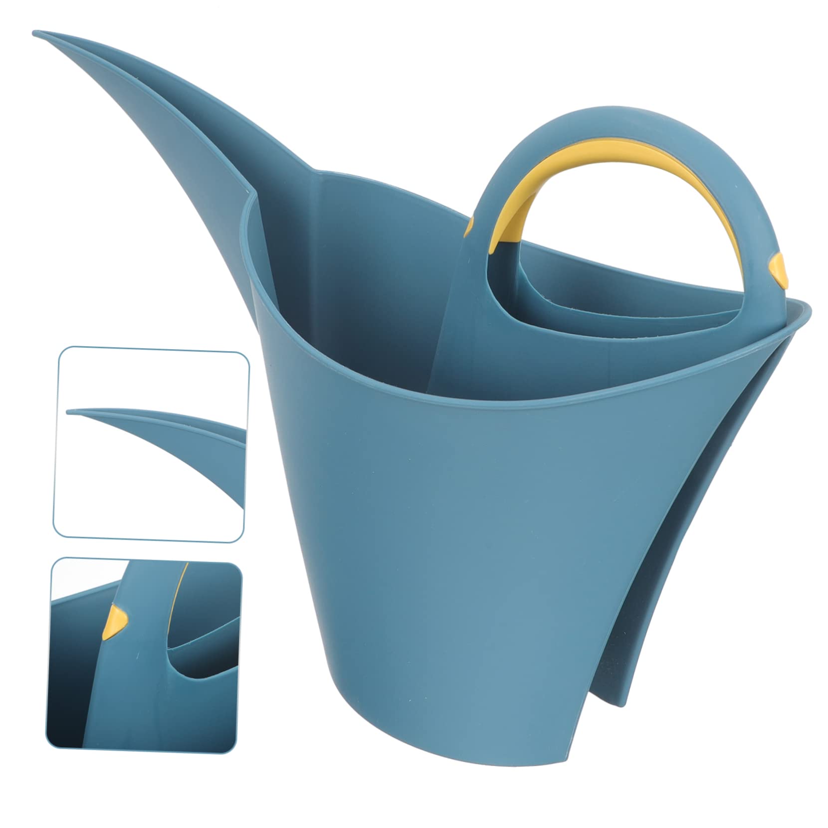 TOYANDONA Regadera de Largo Mango para Suculentas y Flores, 2l de Capacidad, Diseño Ergonómico, Efecto de Riego Suave, Adecuado para Jardín y Exteriores