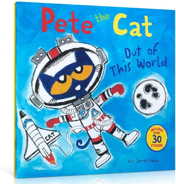 PETEs THEs CATs Out of This World Original English Picture Book for Kids