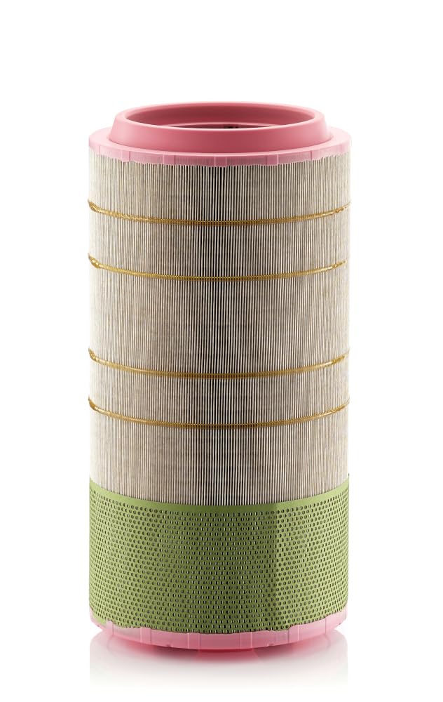 MANN-FILTER, C 28 1275 Filtro de aire | Para Camiones y autobuses, Aire limpio, Material filtrante resistente, Ajuste perfecto, Calidad original OE