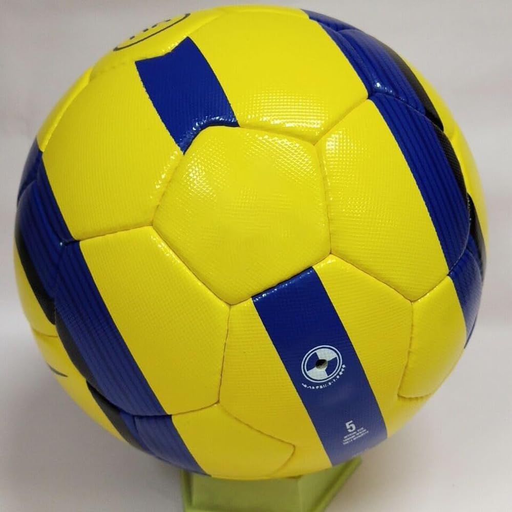 T90 World Cup 2005-2006 Replica Soccer Ball – Size 5 Yellow Football | Classic League Design, Collectible Match Style, for Play or Display OII-124