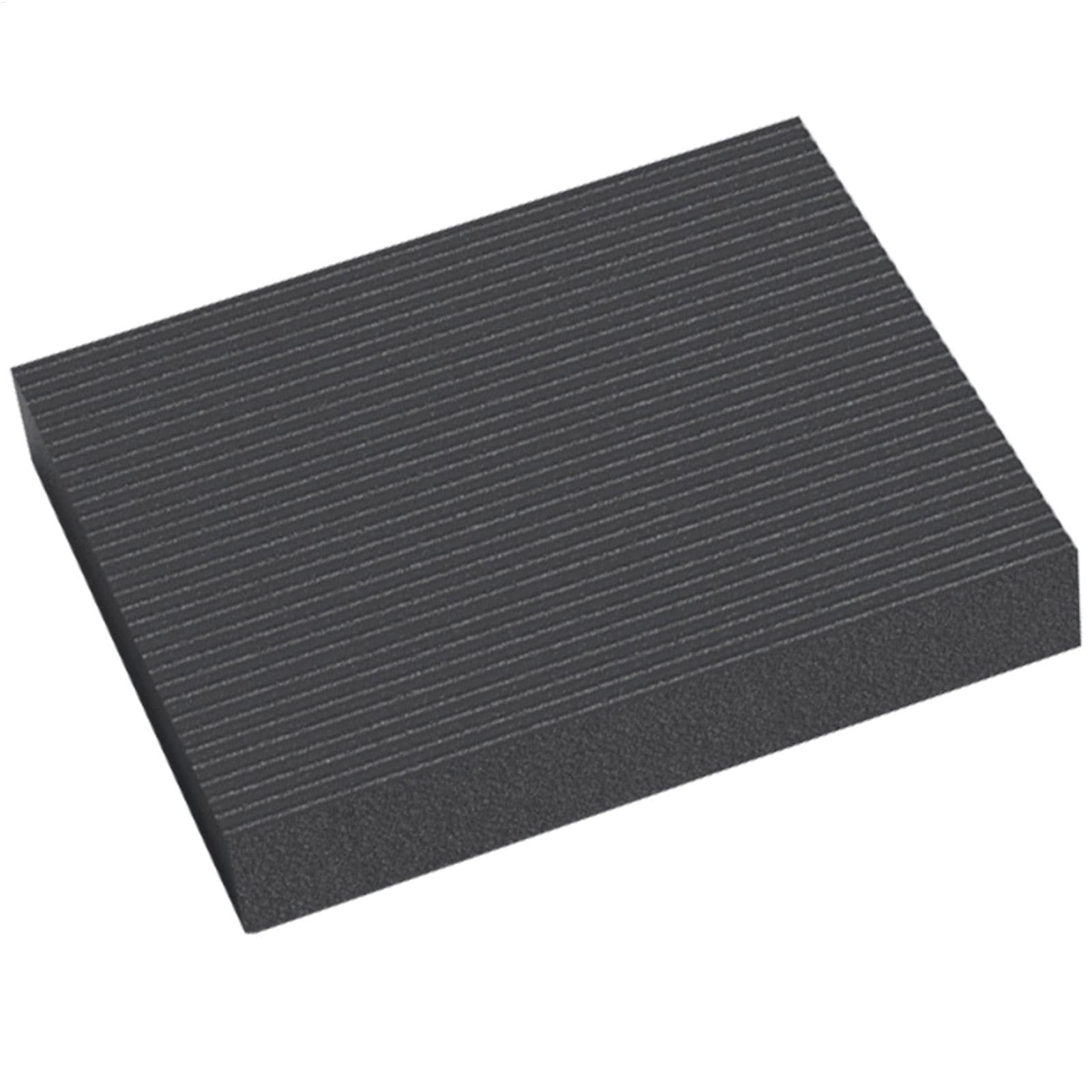 Gym Exercise Mat – Thick Workout Cushion, Non Slip Surrface | Shock Absorbing Fitness Pad, Waterproof Sweatproof Coating, High Density Foam Support, Lightweight Roll Up Design for Home Gym Training