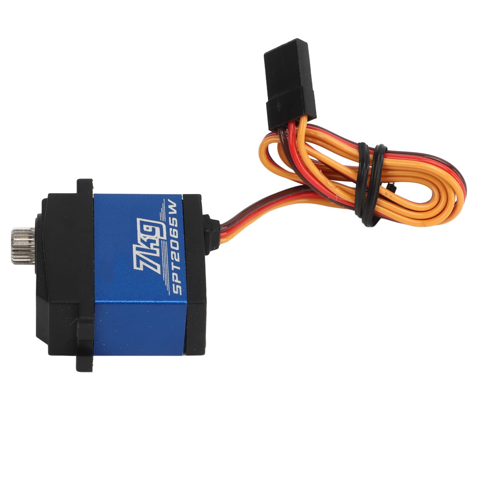 Servomotor de 7 Kg,Servo Digital de de Marchas Servo RC Impermeable para M 1/18 RC Control Remoto Coche Avión Accesorios RC