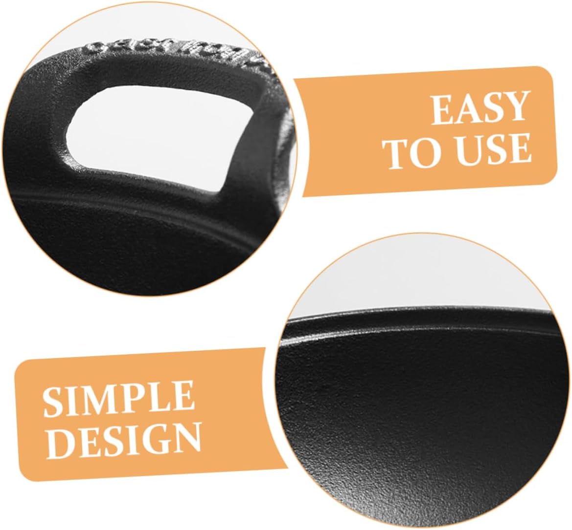 Happyyami Ergonomic Handle Cast Iron Pot Removable Handle Cookware Non-stick Skillet Saucepan for Camping Kitchen