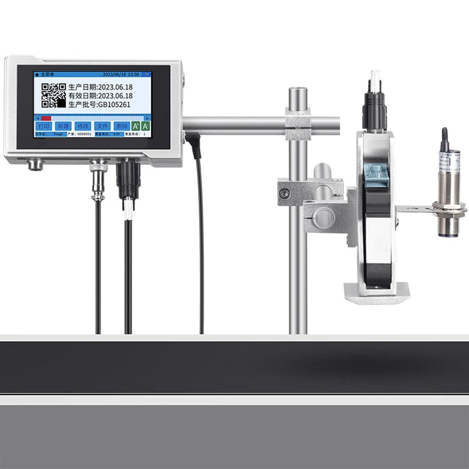Codeur à jet d'encre automatique PixCy 25mm pour marquage de lot en ligne continu