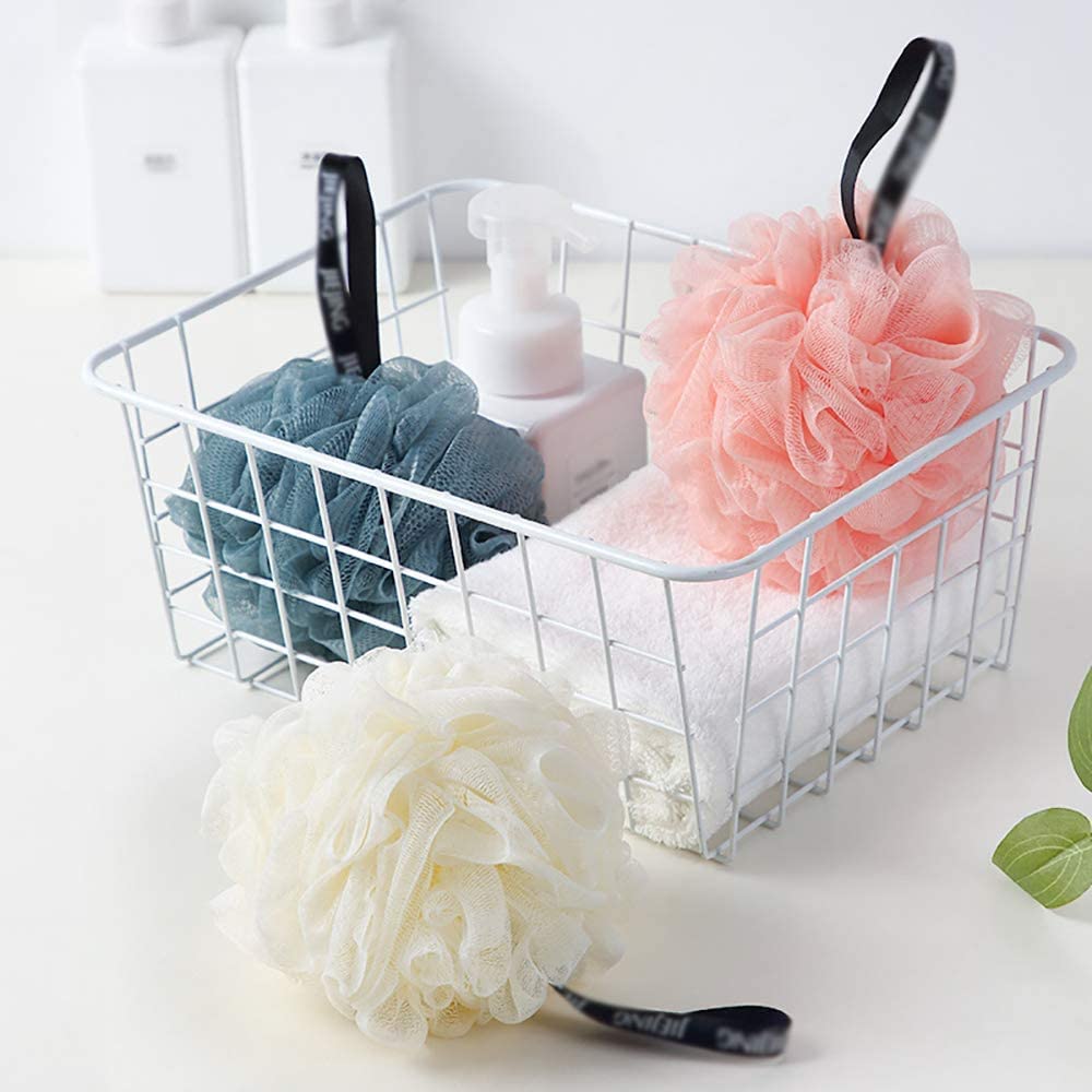 szt. Gąbka do kąpieli Loofah Prysznice siatkowe Puff Shower Ball Scrubber Piana Oczyść akcesoria kąpielowe