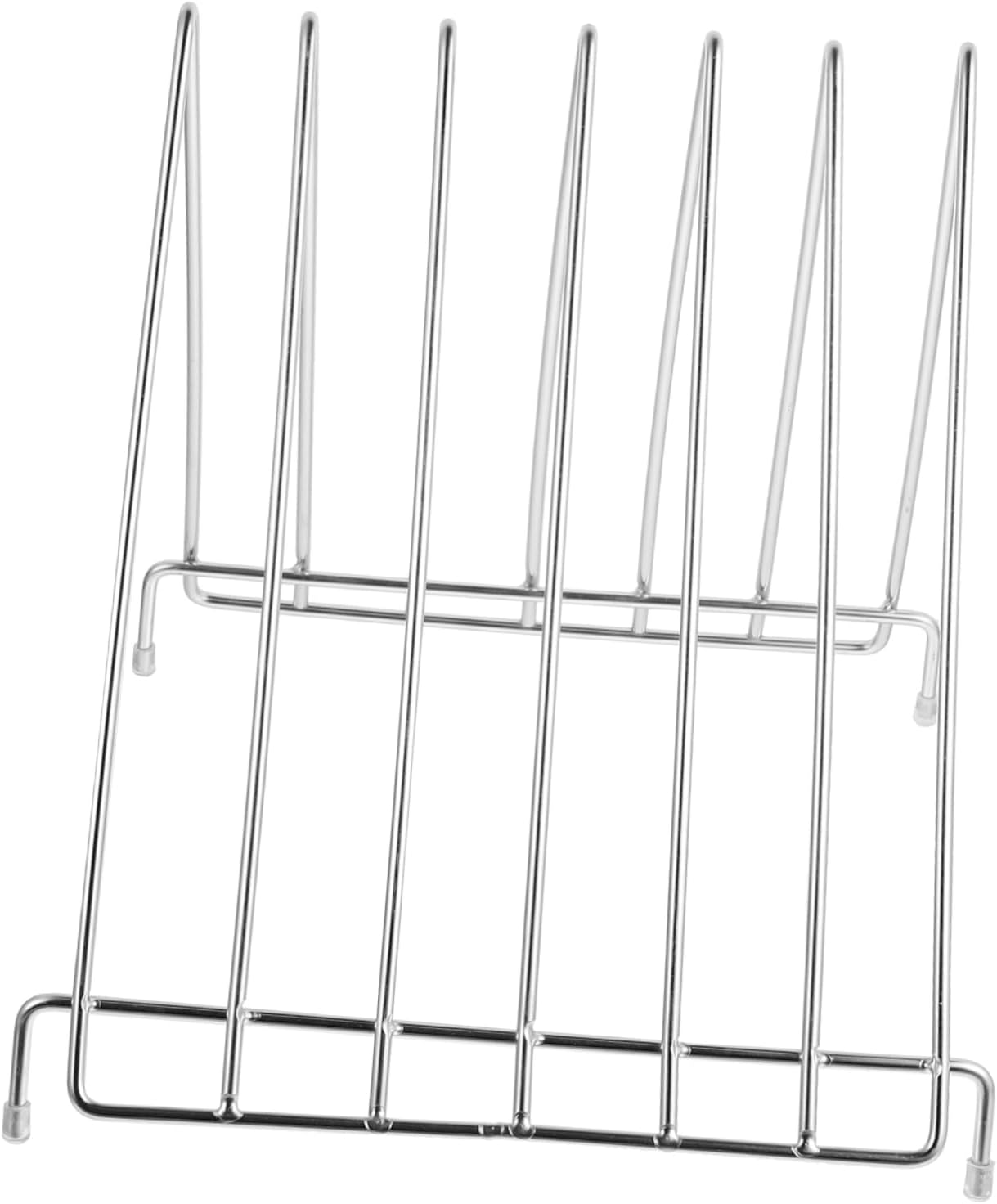 1pc Rust Chopping Board Stand Nonslip Kitchen Utensil Holder for Knife and Cutting Board Storage Space-saving Design for Tidy Counters