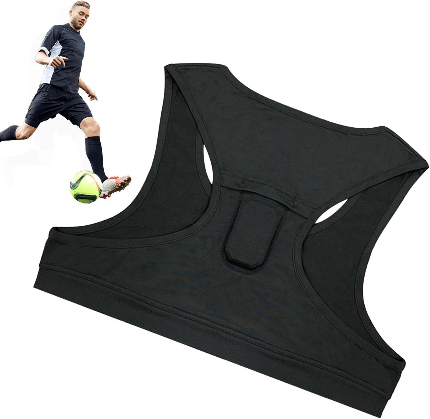 Gilet de sport pour football, fitness – Gilet d&rsquo;entraînement respirant – Gilet GPS – Gilet d&rsquo;entraînement de football pour football hockey