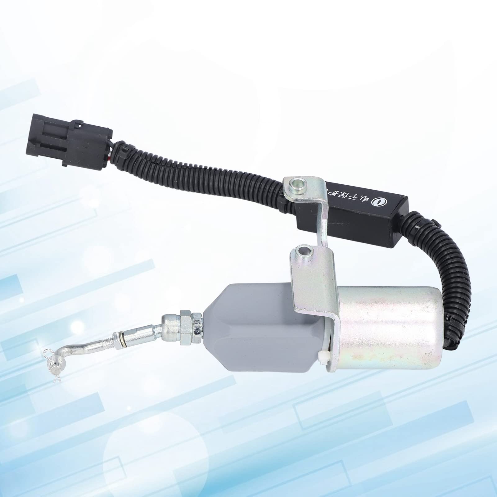 Solénoïde d'arrêt de moteur,vanne d'arrêt de pompe à carburant sûre et résistante à la corrosion 5272681 de haute précision pour une utilisation industrielle