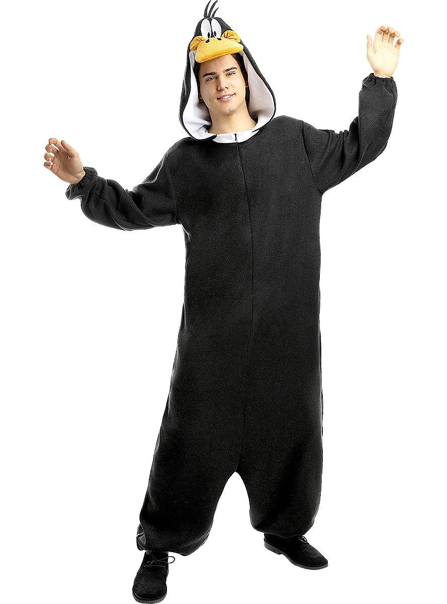 Funidelia | Costume di Daffy Duck Looney Tunes per donna e uomo Daffy Duck - Costume per Adulto e accessori per Feste, Carnevale e Halloween - Nero