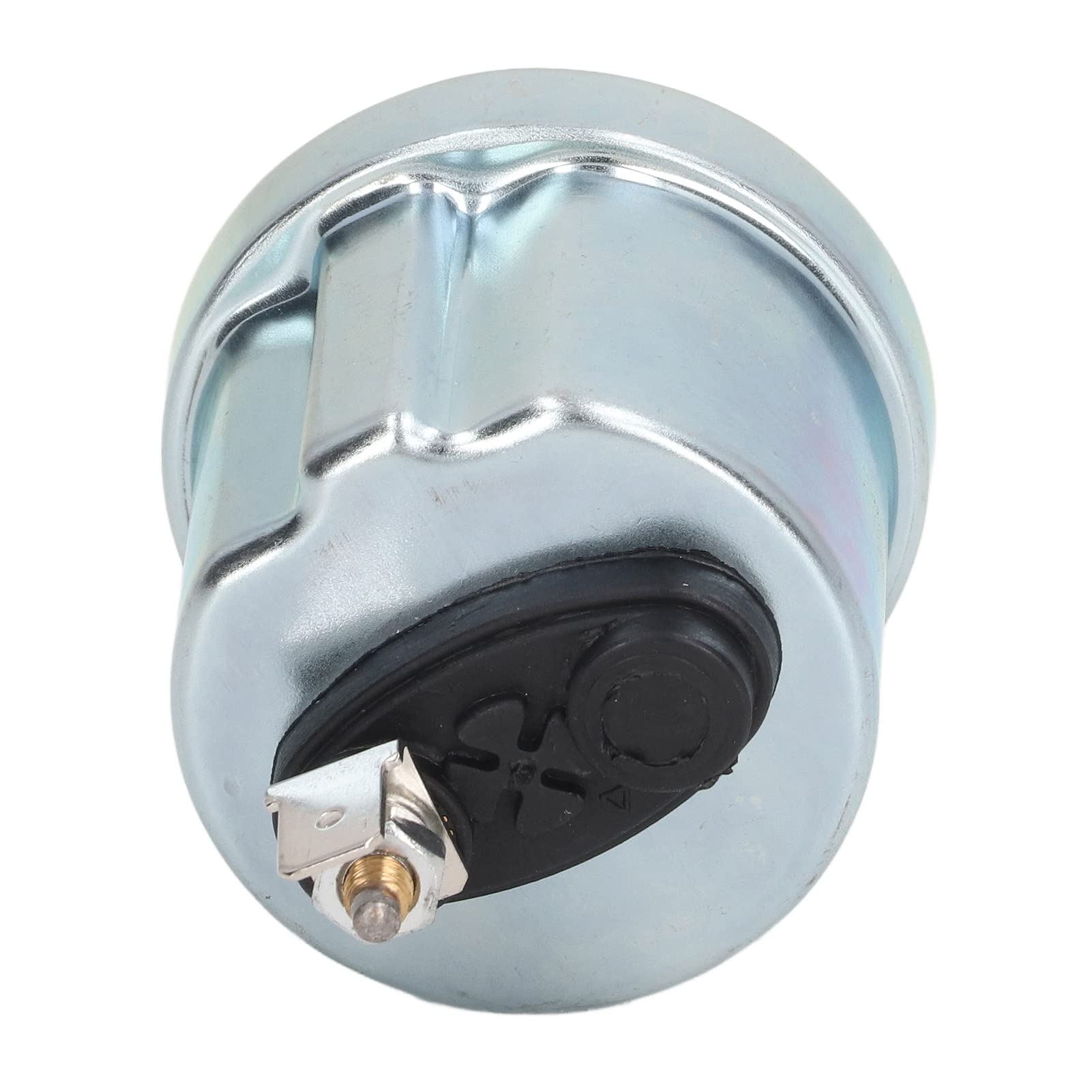 Tissting Capteur de Pression D'huile 0 à 10 Bars, Interrupteur de Pression D'huile Moteur de Remplacement Automobile pour Capteurs de Pression D'huile VDO 1/8 NPT(Tête Unique Finition Brillante)
