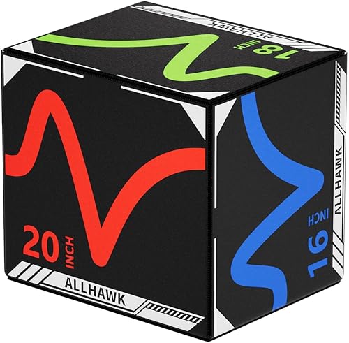 Caja pliométrica de espuma suave 3 en 1 con núcleo de madera maciza, caja de salto pliométrica de EVA de alta resistencia con cubierta de