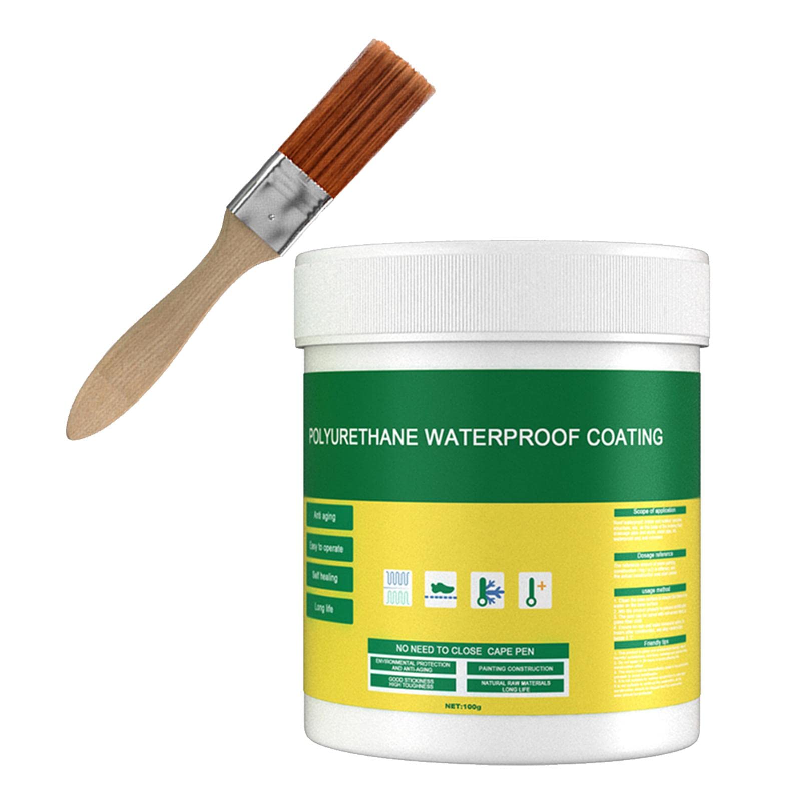 CLUB BOLLYWOOD 100G Waterproof Sealant Sealer Glue Brush Toilet Coating Repair Leakproof | Adhesive Tapes | Adhesive Tapes (B0BYDWGVMZ) Amazon Price History, Amazon Price Tracker