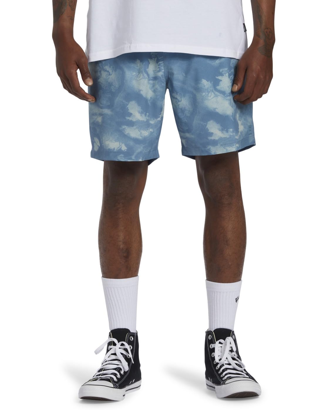 Billabong Men's Blue Trek Moisture Wicking Shorts - Size 33/32/32