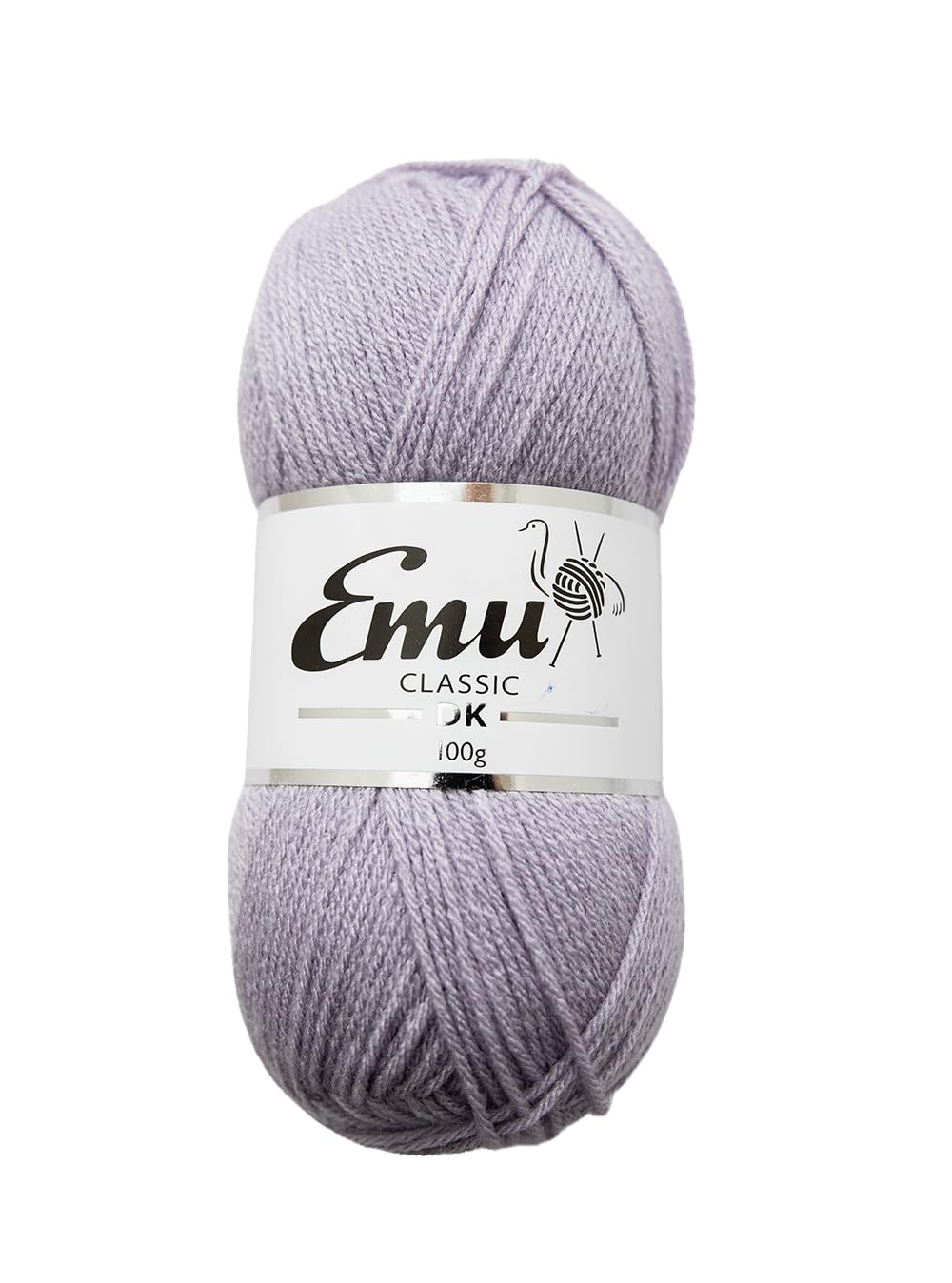 Emu Classic DK Acrylic Yarn 100g Ball 282m, Cloudy Lilac - 131