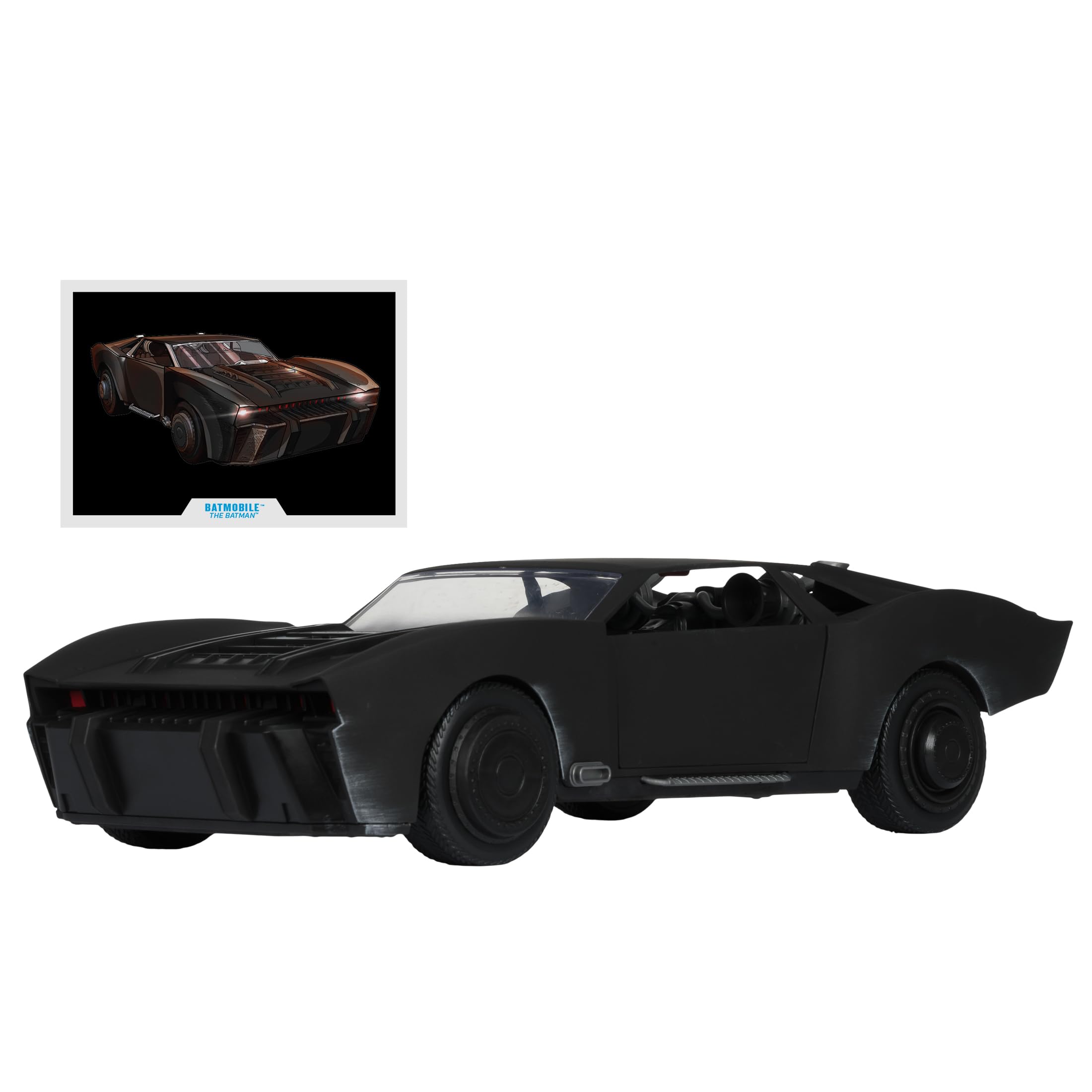 McFarlane Zabawki - DC Multiverse Batmobil (Batman) Pojazd Złota Etykieta