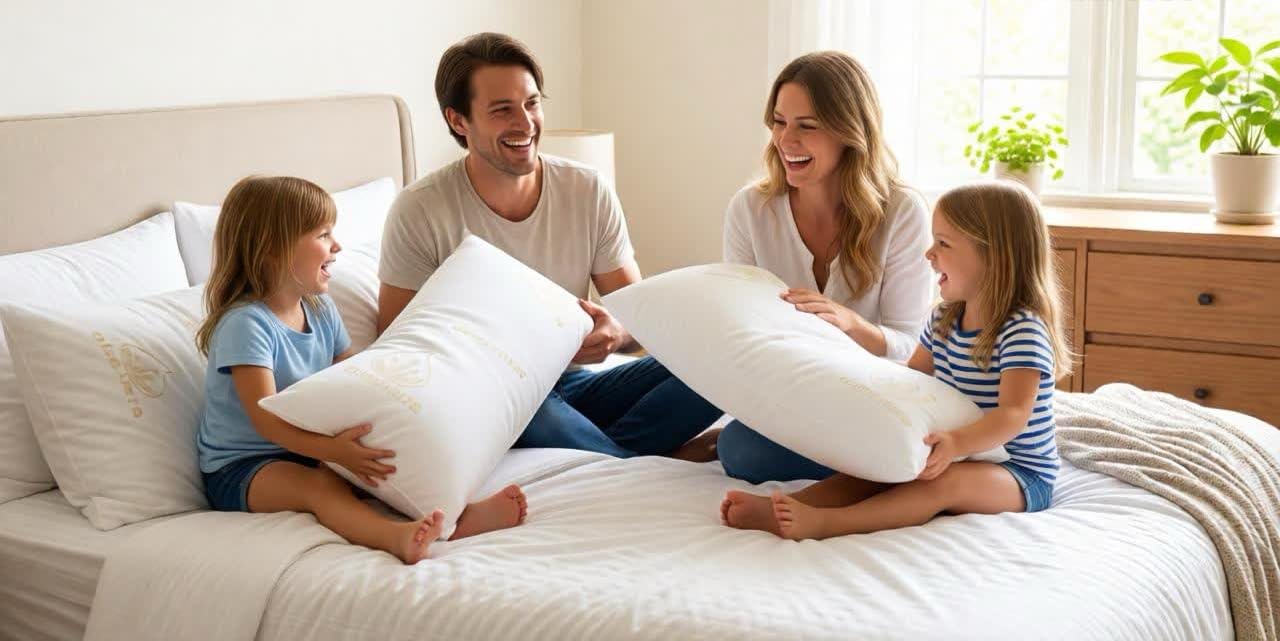 Almohada Viscoelástica con Núcleo Compacto Memory Foam, Firmeza Media, Tejido Aloe Vera, Ergonómica y Antiácaros, Desenfundable con Funda Lavable a 40 °C (Pack 2 70x40cm)
