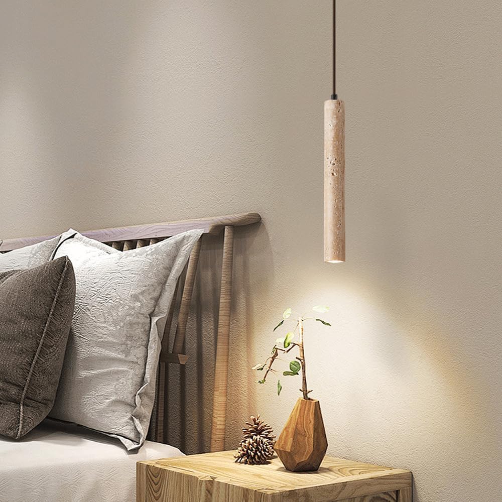 Lampade a sospensione lineari moderne in marmo, lampade a sospensione a LED a tubo lungo per isola cucina, 2 luci, mini lampadario a barra, lampada decorativa in legno, tavolo da pranzo, corridoio, c