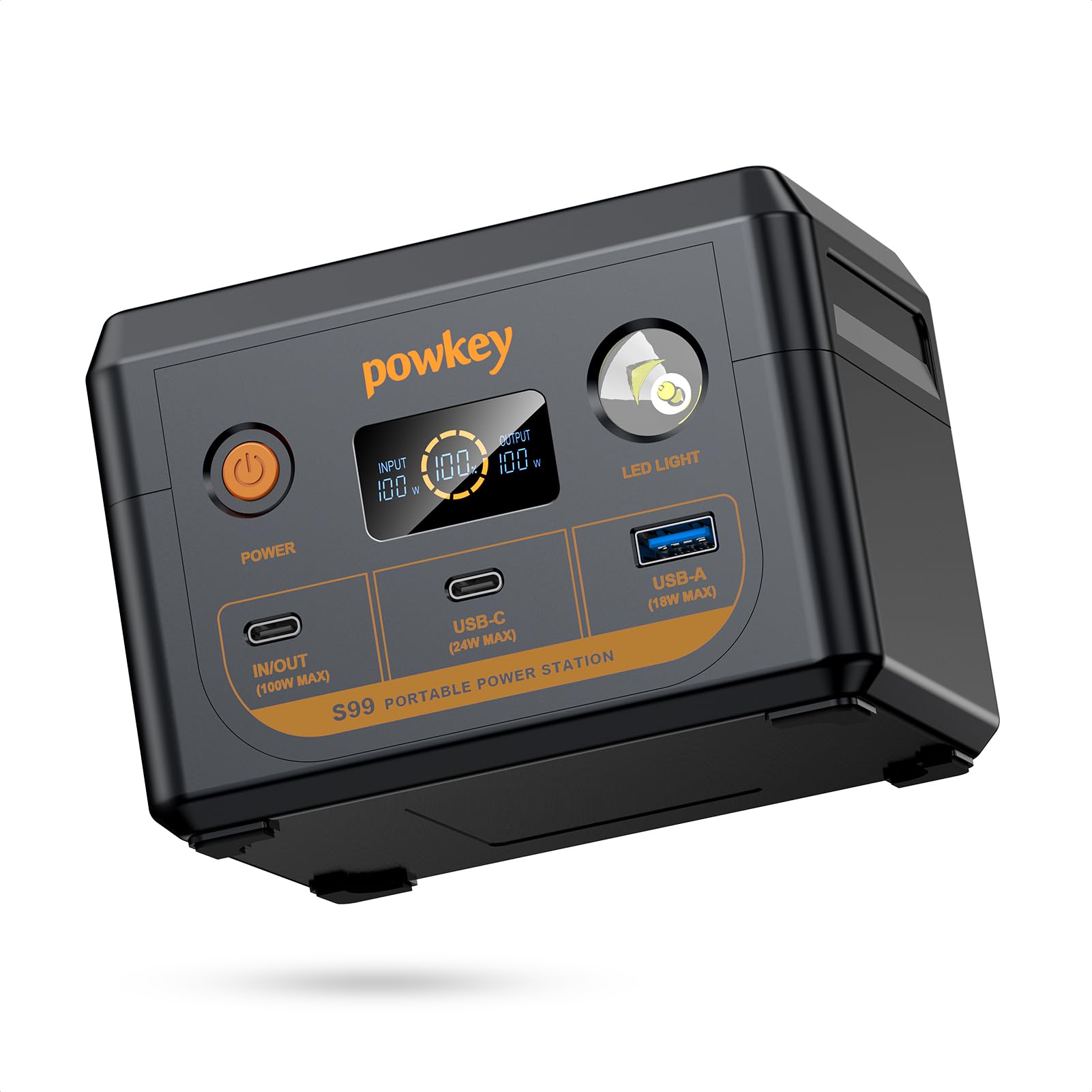 Portable power bank station バッテリー Amazon.com: PAFISH Portable Power Bank with AC Outlet,31200mAh