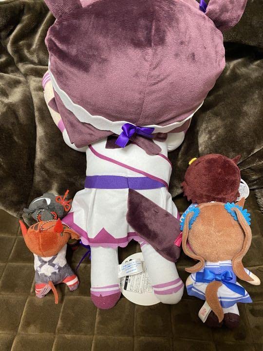 ウマ娘　メガジャンボ　ぬいぐるみ　美品 Amazon.co.jp: ウマ娘 プリティーダービー メガジャンボ寝そべり