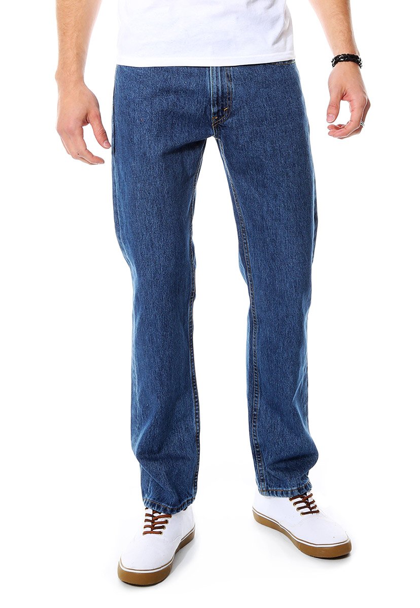 Levi's Men's 505 Regular Fit Jeans, Med Sw, 36