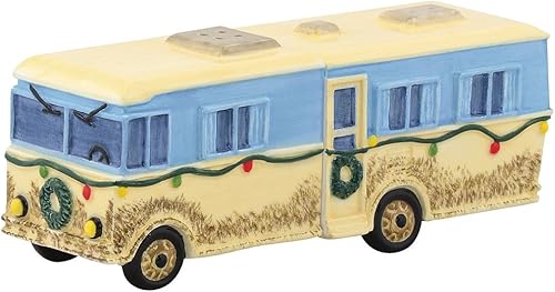 Salero y pimentero RV de Eddie para vacaciones de Navidad por Department 56