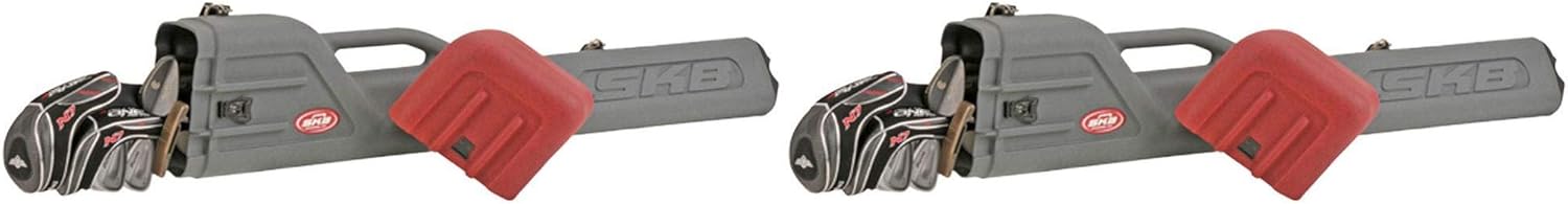 SKB Cases 2SKB-RSC Airline Approved Hard Plastic Exterior Roto Sunday Golf Club Lightweight Travel Case (2 Pack)