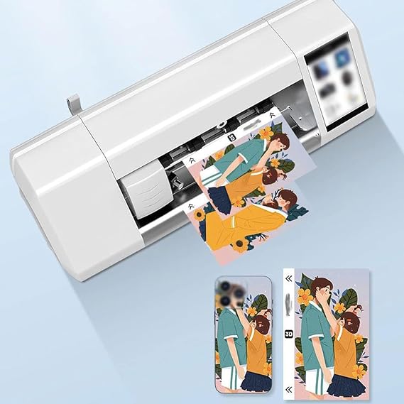Hydrogel Film Cutting Machine, Intelligent Fully Automatic Film Cutter, High-Precision Cutting, 30,000+ Models, Multiple Language Support, for Tablet, Mobile Phone, Watches