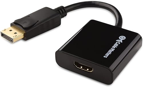 Cable Matters Adaptador activo DisplayPort a HDMI (adaptador activo DP a HDMI) compatible con tecnología Eyefinity y resolución 4K