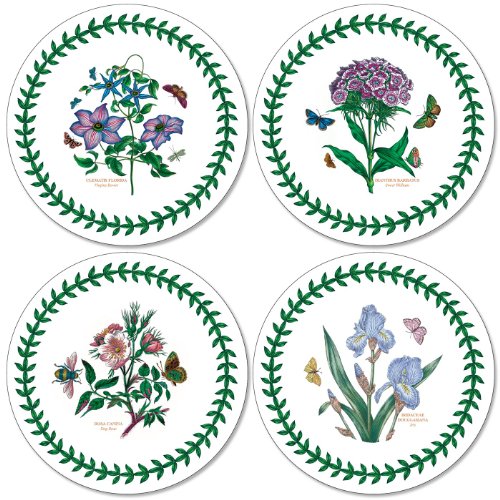 Pimpernel Botanic Garden Coasters - Round - Set of 4