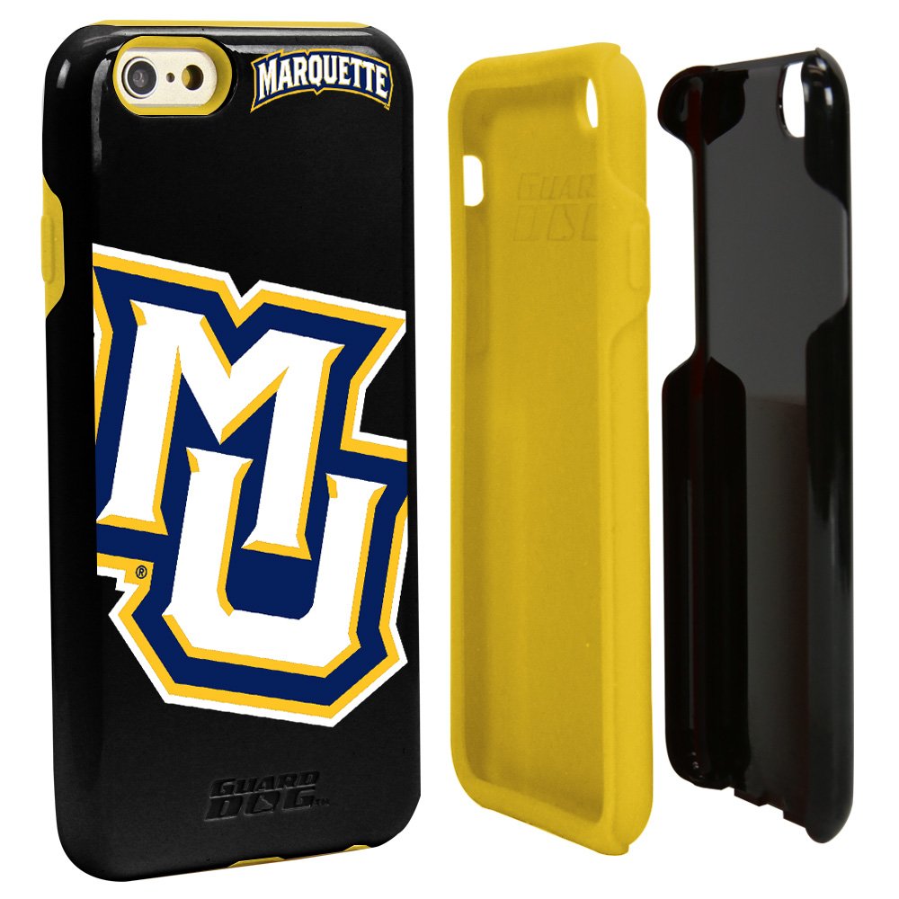 NCAA Michigan State Spartans Hybrid IPhone 6 Case, Black, One Size