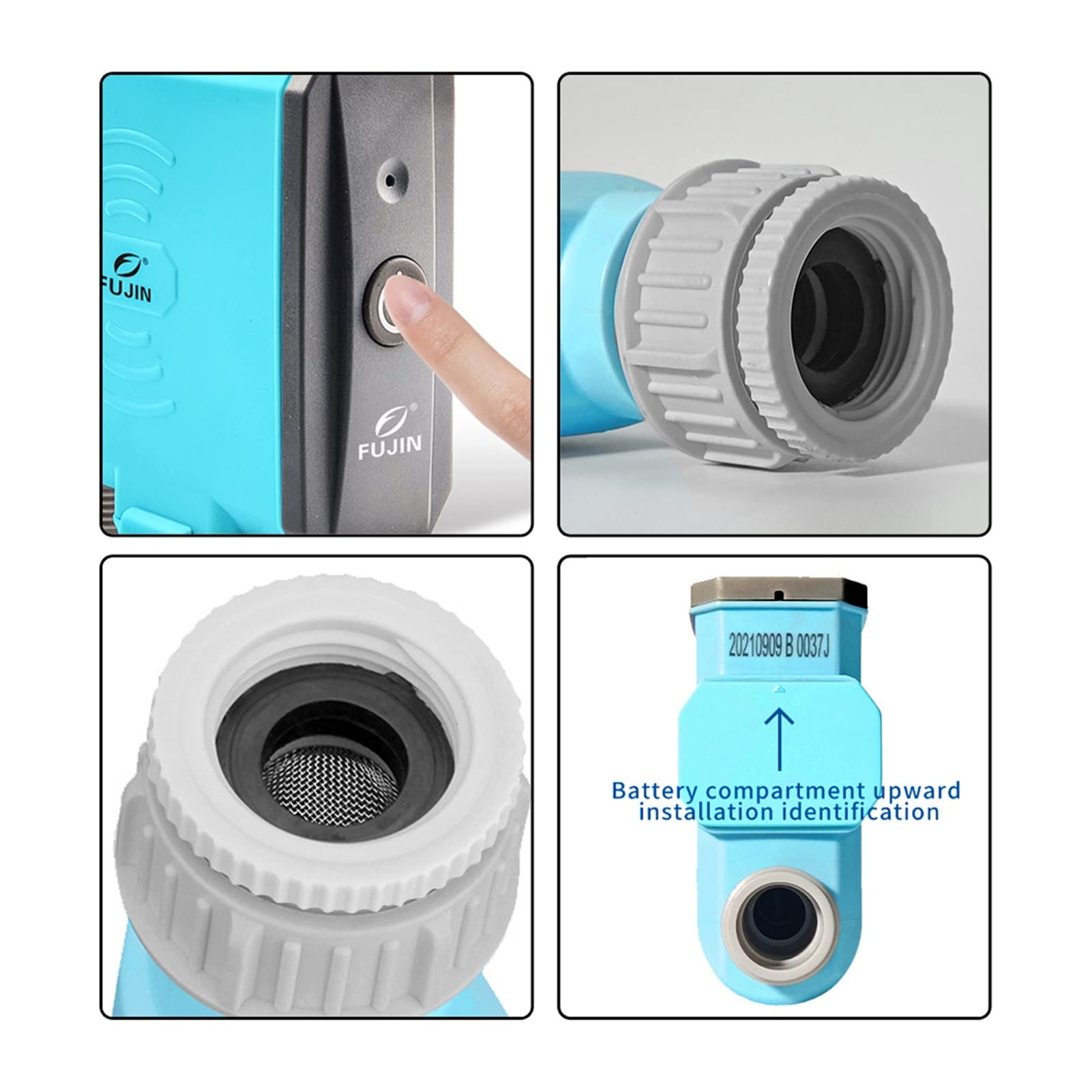 Smart Sprinkler Irrigazione Timer Irrigazione WiFi Gateway Regolatore di irrigazione per fiori Temporizzazione Irrigazione Artefatto Smartphone automatico Timer remoto Traccia il traffico e risparmi