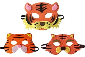 Tiger Face Mask Kids Halloween Masks Costume Accessory