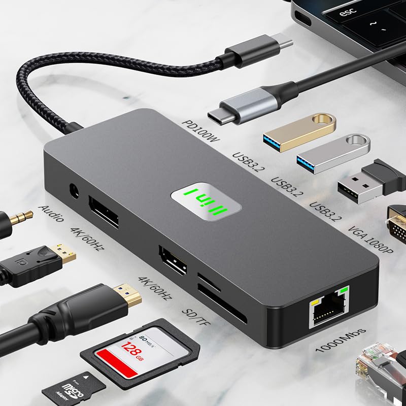 Docking Station USB C triple écran pour en finir avec les câbles - 3
