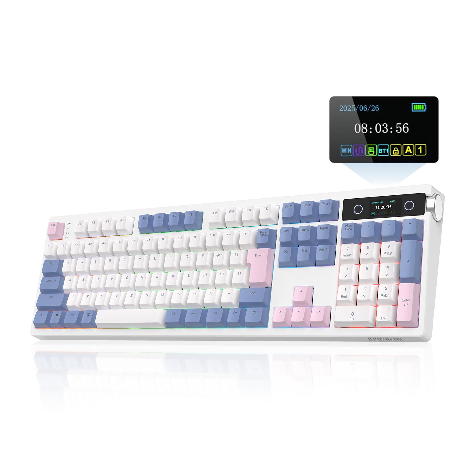 Amazon | EPOMAKER TH108 PRO 日本語配列 フルサイズワイヤレス