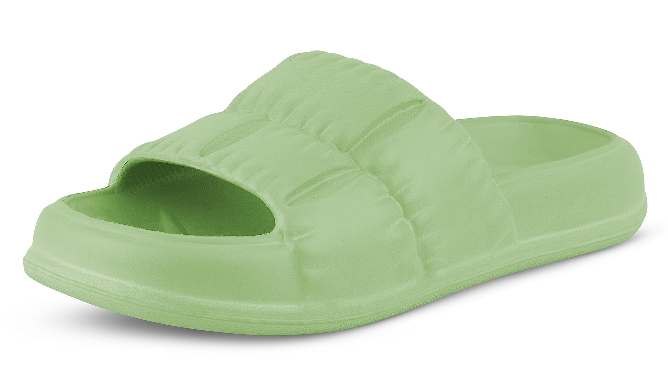 Keneye Ella Fashion Slide for Women Soft Comfortable and Shower Ready Olive UK/IN-7 (B0C9JWRL9S) Amazon Price History, Amazon Price Tracker