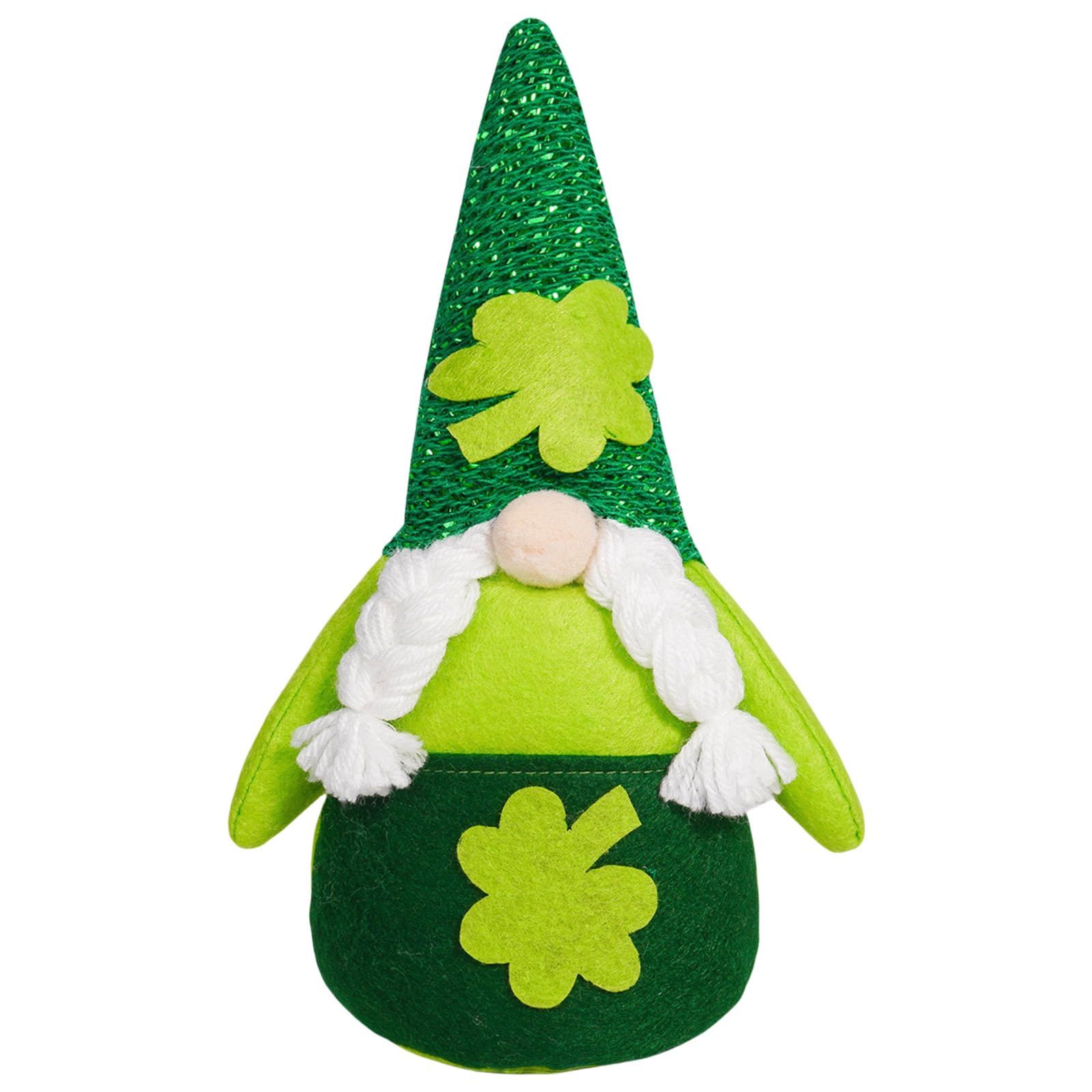 Hsioluted Irish Festival Plush Dwarf Ornament for Tiered Tray Home Garden Decoration Irish Festival Decoration Table Centerpieces