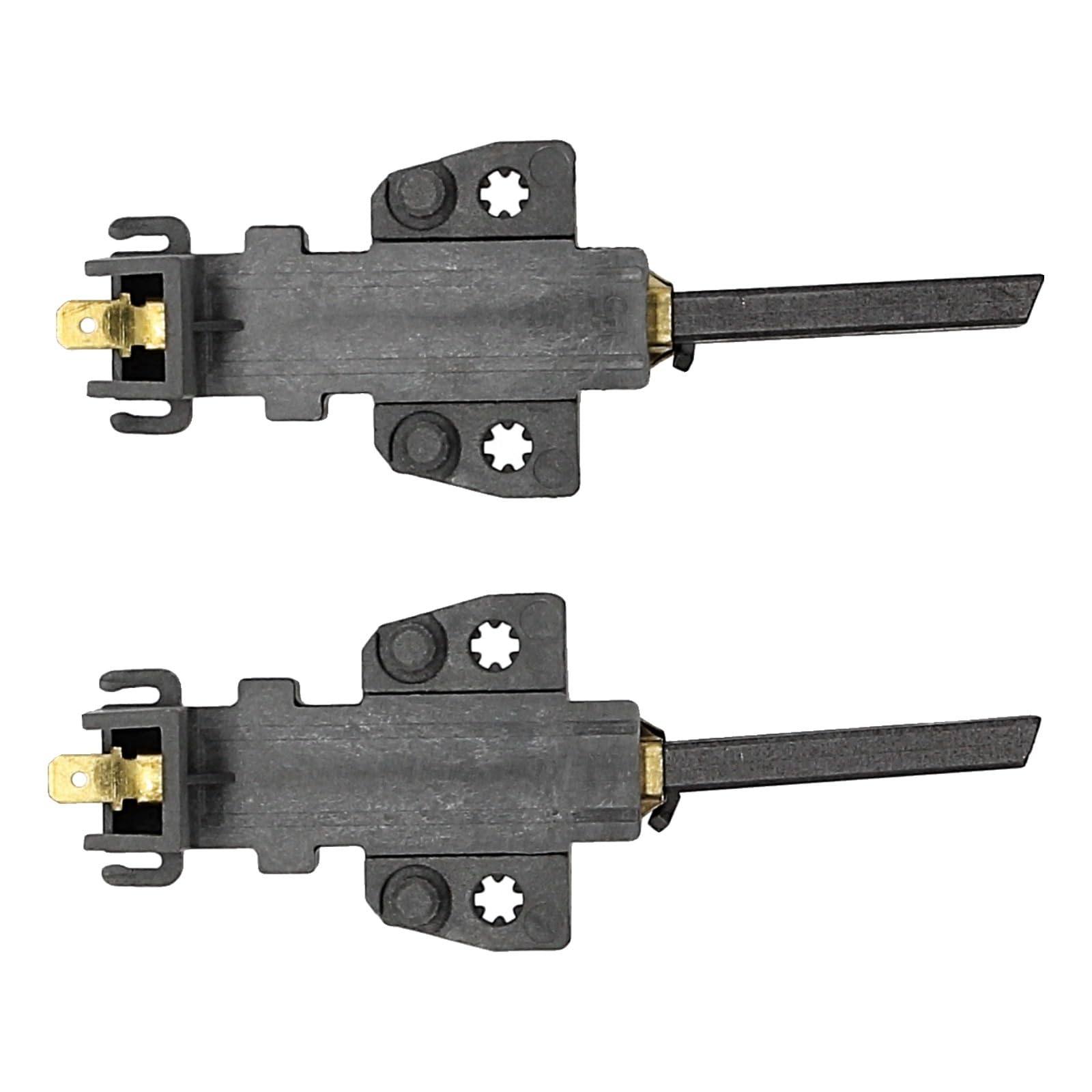 LUTH Premium Profi Parts Kohlen Set für Ceset Motor Kompatibel mit Candy 49018683 in Waschmaschine 2stk