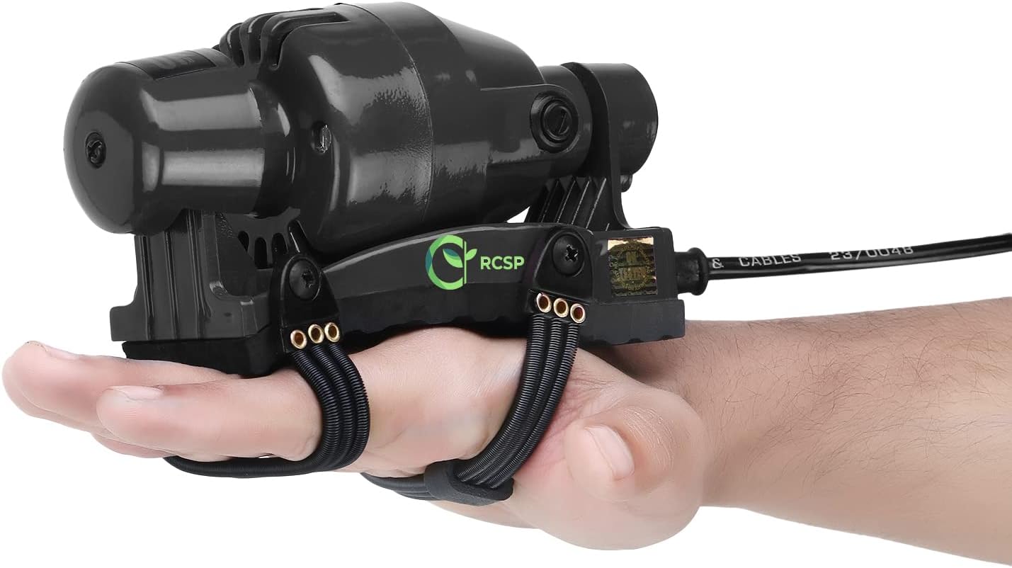 RCSP Massager Machine For Full Body Pain Relief Vibration For Male And Female Powerful Double Speed Built Electric Head Massager Black