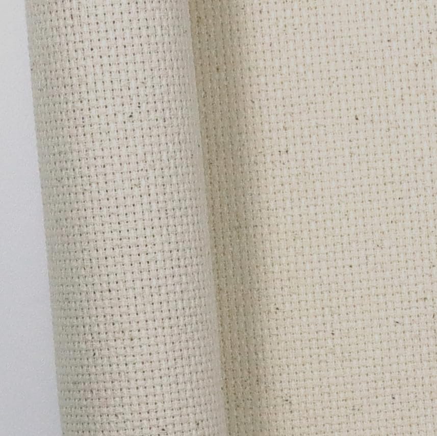 KCS 16CT Counted Cotton Cross Stitch Aida Cloth Fabric (Oatmeal 19 x 28)