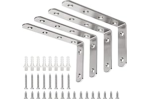 Ultimate Strength L Bracket for Seamless Shelf Support